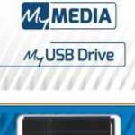 Pendrive, 8GB, USB 2.0, MYMEDIA (by VERBATIM) fotó