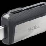 128GB Ultra Dual Drive USB Type-C Black/Silver - Sandisk fotó