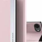 Sleep Pro könyvtok iPhone 16e - rózsaszín - Hurtel fotó