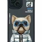 Nimmy Cool&Cute 2.0 Dog tok iPhone 15 - fekete fotó