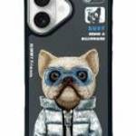 Nimmy Cool&Cute 2.0 Dog tok iPhone 16 - fekete fotó