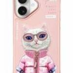 Nimmy Cool&Cute 2.0 Cat tok iPhone 16 - rózsaszín fotó