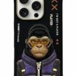 Nimmy Cool&Cute 2.0 Monkey tok iPhone 16 Pro - fekete fotó