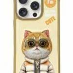 Nimmy Cool&Cute 2.0 Cat tok iPhone 16 Pro Max - bézs fotó