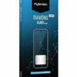 MS Diamond Glass Edge Lite edzett üveg fekete szegéllyel iPhone 16 - MyScreenProtector fotó