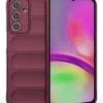 Szilikon telefonvédő (közepesen ütésálló, kamera védelem, 3D minta) BORDÓ Samsung Galaxy A25 5G (SM- fotó