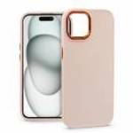 Haffner Frame szilikon tok - Apple iPhone 15 - pink fotó