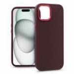 Haffner Frame szilikon tok - Apple iPhone 15 - bíbor fotó
