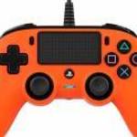 Nacon Wired Compact, Playstation 4, PC, Official, USB, Narancssárga, Vezetékes kontroller - Bigben - fotó