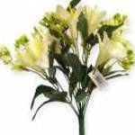 Elegáns fehér művirág dekoráció – 40 cm fotó