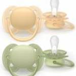 Philips AVENT SCF091/45 Játszócumi Ultrasoft Premium neutral 6-18hó 2 db - PHILIPS AVENT fotó