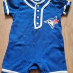 Toronto Blue Jays MLB baseball baba kisfiú rövidujjú pamutbody 6 hó 62-68 fotó