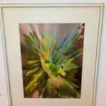 Kokas Ignác - Szerelemvirág - gyönyörű modern absztrakt festmény, 1 forintról, minimálár nélkül! fotó