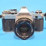 Canon AE-1 fényképezőgép fd 1.8 50mm gombás! fotó