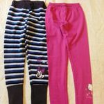 2 db lányka új leggings Kitty és Miki egér mintás 6-8 évesnek 128 méret egyben eladó fotó