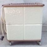 Hordozható elektromos cserépkályha fotó