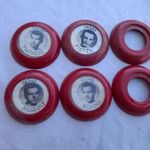 Vasas 1966 Mathesz Fister Berendi Mészőly nagyképes plexis - Nagyon Ritka Gombfoci játékosok fotó