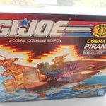 G.I. Joe (GI Joe) - Cobra Piranha (1989) - bontatlan dobozos régi akciófigura gyűjtőknek fotó