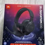 Fekete JBL Quantum 200 fotó