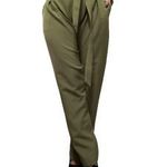 ONLY khaki modern mutatós magasított derekú 44 2XL csinos őszi NADRÁG f9 fotó