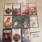 kazetta, VEGYES MAGYAR kazettacsomag, (nincs tesztelve) CD 39 fotó