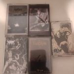 Black metal kazetták fotó