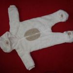 F&F édes macis plüss bundazsák / overáll unisex 68-74-es / 6-9 hó fotó