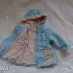 Frozen / Jégvarázs csini polár bélelt télikabát - lány 86-92-es / 18-24 hó fotó