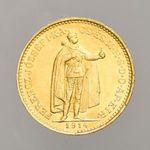1914 KB Ferenc József arany 10 Korona (Ritkaság !) aUNC -X34 fotó