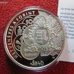 70 ÉVES A FORINT 10.000 FORINT 2016 EZÜST: 31, 46g PP fotó