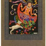 Horváth Jenő (1892-?), alkalmi grafika, LX 14 dísztávirat, 24x16 cm. fotó