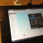 Wacom Cintiq 24 Pro ( DTK-2420 P ) creative pen display UHD fotó