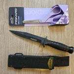 Limitált Kiadás ÚJ FISKARS Ollló+Katonai Kés Tokkal 1 Ft-Ról fotó