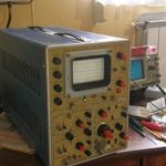 EMG 1555 100MHz hibás oszcilloszkóp és tartozékai eladók fotó
