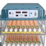 teljesen autómata tojáskeltető és inkubátor, új, gyári csomagolásban 120 db tojáshoz fotó