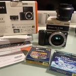 Sony Alpha a5000 + Sigma lencse + kiegészítők fotó