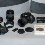 Canon EOS 700D (más néven EOS Rebel T5i) tartozékokkal fotó