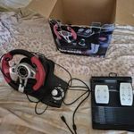 Ritka Logic 3 Top Drive GT 3-in-1 (kormány, sebváltó, pedálok) PS1, PS2, PC controller fotó