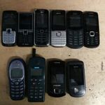 Retró mobiltelefon csomag - Nokia, Sony Ericsson, Siemens fotó