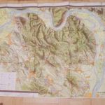 Pilis turista térkép 1956 , mérete 57x80 cm fotó