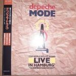 Depeche Mode "The World We Live In and Live in Hamburg" japán-replika dupla CD foliás OBI bontatlan fotó