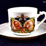 FERENC JÓZSEF MINTÁS I. VILÁGHÁBORÚS PORCELÁN KÁVÉSCSÉSZE ! fotó