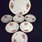 HOLLÓHÁZI PORCELÁN SÜTEMÉNYES KÉSZLET 6 SZEMÉLYRE ! fotó