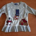 Új, 80-as Lupilu téli mintás pulcsi fotó
