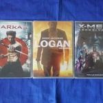 3 db.-os X-MEN : Apokalipszis, Logan, Farkas szinkronizált dvd-k. fotó