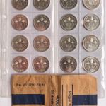 MNB zacskós 200 forint 1992 BU 20 db - eredeti komplett zacskó 20 db - ezüst angol veret- deep9-1002 fotó