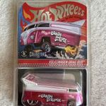 Hot Wheels RLC Candy Stripper Wolkswagen Drag Bus Pink. Bontatlan, Clamshell-ben 1 Ft ról nemármini. fotó