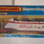 Matchbox Superkings K-3 Grain Transporter Kelloggs's eredeti dobozában fotó