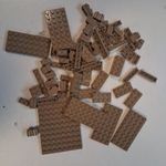 Lego alkatrész pack - dark tan 1FT fotó
