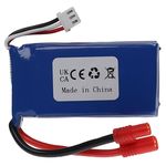 Helyettesítő modell / RC Akku 7.4V, Li-Polymer, 1600mAh, Banán csatlakozó fotó
